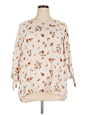 Papermoon 3/4 Sleeve Blouse (view 1)