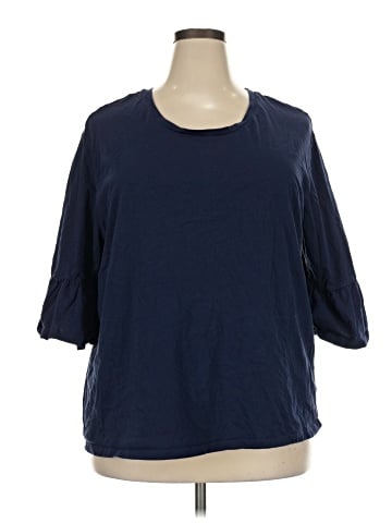 Roaman's 3/4 Sleeve T-Shirt (view 1)