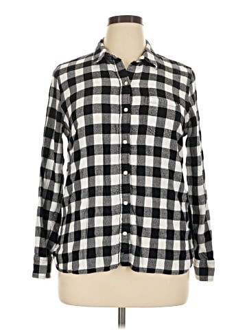 Gap Long Sleeve Button-Down Shirt (view 1)