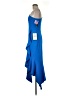 Xscape Solid Blue Cocktail Dress Size 8 - photo 5