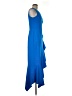 Xscape Solid Blue Cocktail Dress Size 8 - photo 4