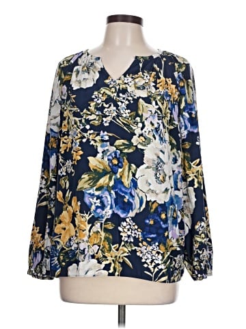 Chico's Long Sleeve Blouse (view 1)