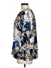 Chico's Floral Blue Long Sleeve Blouse Size Lg Petite - photo 5