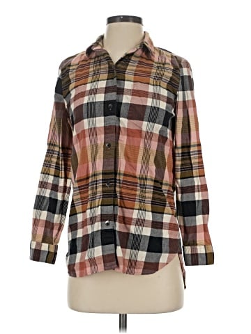 Madewell Classic Ex-Boyfriend Shirt in Seconda Plaid (view 1)