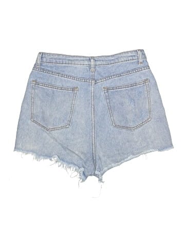 Signature 8 Denim Shorts (view 2)