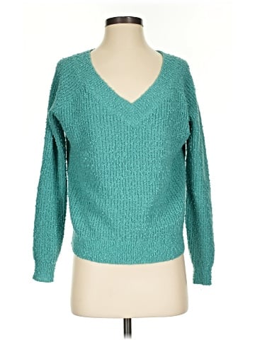 Pink Clover Pullover Sweater (view 1)