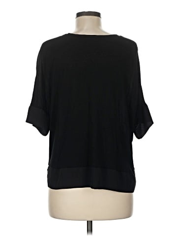 Zara W&B Collection 3/4 Sleeve T-Shirt (view 2)