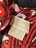 MICHAEL Michael Kors 100% Polyester Paisley Red Long Sleeve Blouse Size P (petite) - photo 7