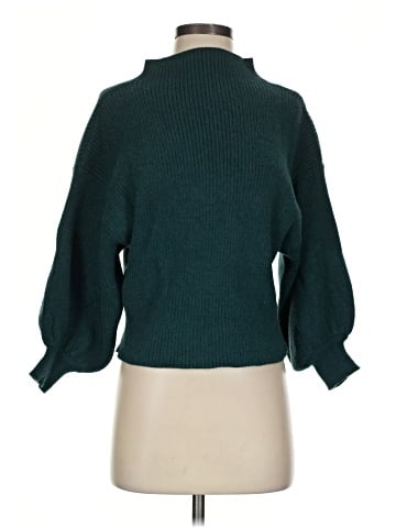 Line & Dot Turtleneck Sweater (view 1)