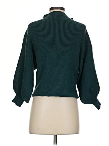 Line & Dot Turtleneck Sweater (view 2)