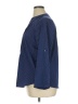 Notations Houndstooth Blue Long Sleeve Blouse Size 1X - photo 5