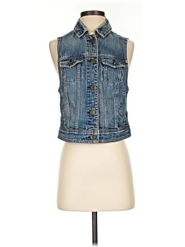 American Eagle Outfitters Denim Vest (view 1)