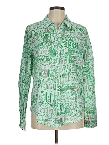Lilly Pulitzer Long Sleeve Button-Down Shirt (view 1)
