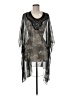 Soft Surroundings 100% Polyester Gray Poncho One size - photo 1
