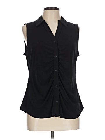 Adrianna Papell Sleeveless T-Shirt (view 1)