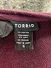 Torrid Burgundy Pullover Sweater Size 5X Plus (6) - photo 7