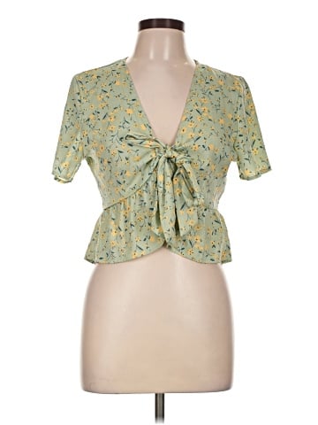 PacSun Short Sleeve Blouse (view 1)