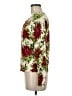 Talbots Floral White Cardigan Size Med Petite - photo 5