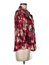 c.b. collections 100% Polyester Floral Red 3/4 Sleeve Blouse Size M (petite) - photo 4