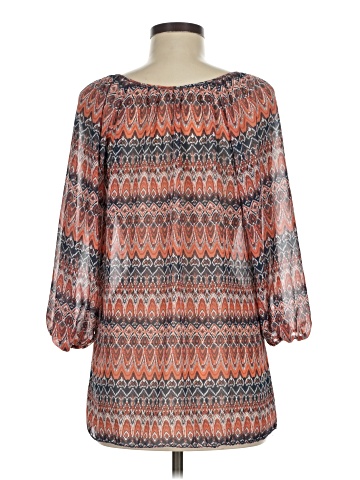 Max Studio 3/4 Sleeve Blouse (view 2)