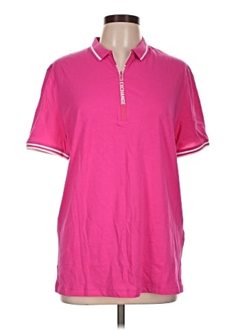 Armani Exchange Short Sleeve Polo (view 1)