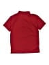 Chaps 100% Polyester Red Short Sleeve Polo Size 10 - 12 - photo 2