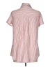 Max Studio Stripes Pink Short Sleeve Blouse Size L - photo 2
