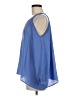 Three Eighty Two 100% Polyester Blue 3/4 Sleeve Blouse Size M - photo 5