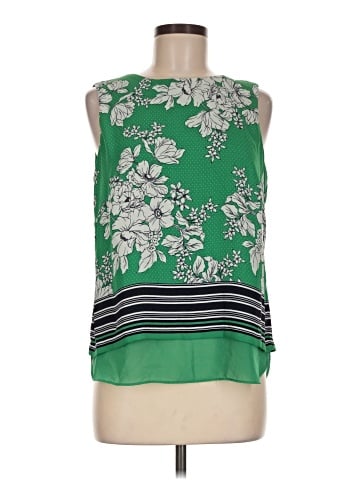 Rose + Olive Sleeveless T-Shirt (view 1)