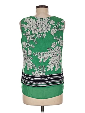 Rose + Olive Sleeveless T-Shirt (view 2)