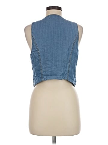 Sigrid Olsen Denim Vest (view 2)