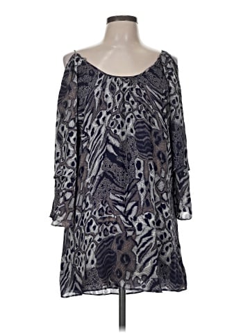 Parker 3/4 Sleeve Silk Top (view 1)