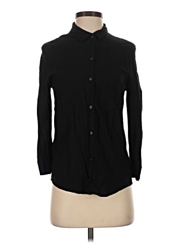 Pull&Bear Long Sleeve Button-Down Shirt (view 1)