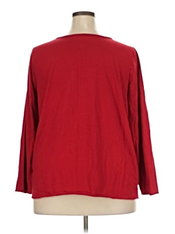 Lane Bryant Outlet Long Sleeve Blouse (view 2)
