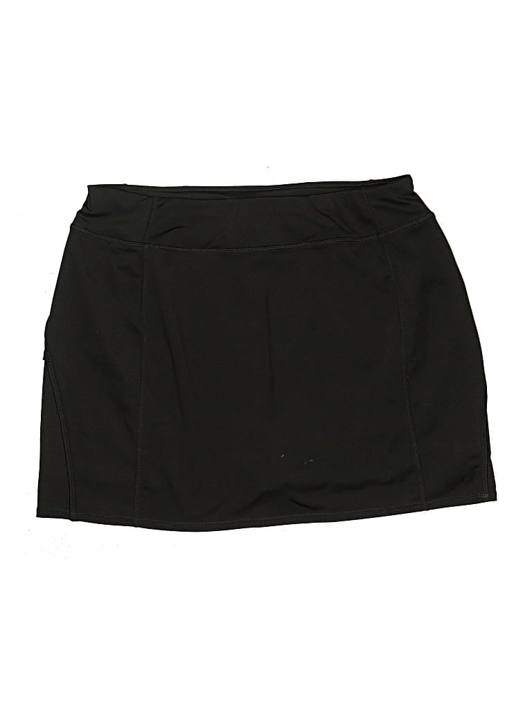 Pre-owned Tangerine Active Skort In Black