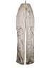 BCBGeneration 100% Polyester Silver Cargo Pants Size S - photo 1