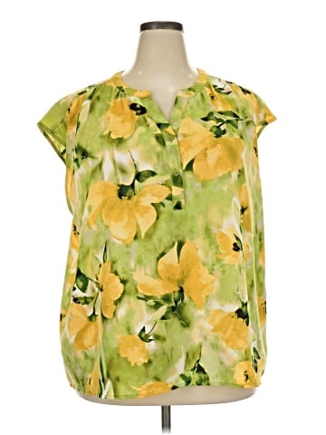Simply Vera Vera Wang Short Sleeve Blouse (view 1)