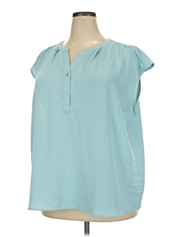 Simply Vera Vera Wang Short Sleeve Blouse (view 1)