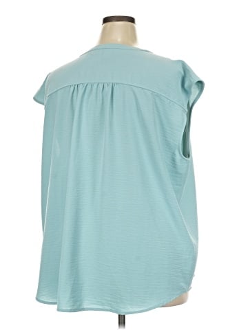 Simply Vera Vera Wang Short Sleeve Blouse (view 2)