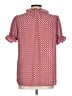 Max Studio 100% Polyester Red 3/4 Sleeve Polo Size L - photo 2