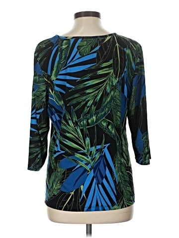 Susan Graver 3/4 Sleeve Blouse (view 2)