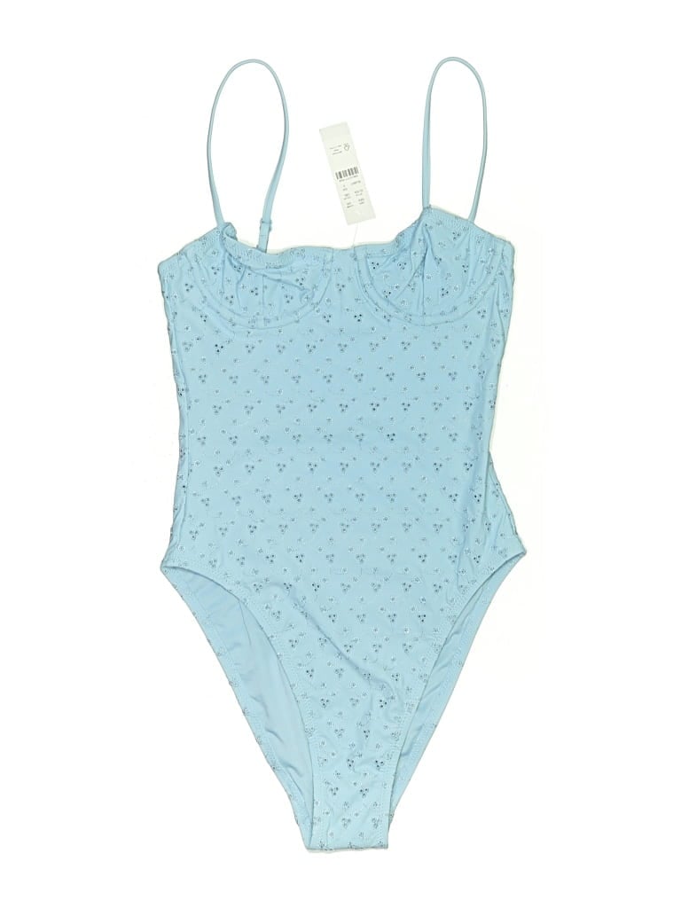Pre-owned Jcrew Bodysuit In Blue