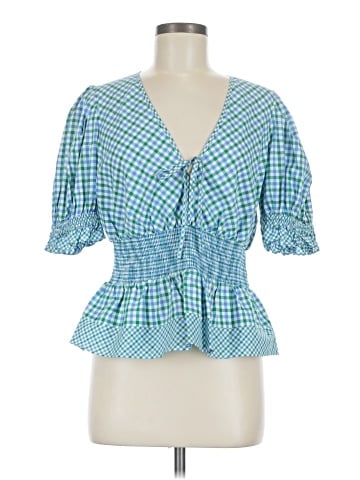 Shoshanna Short Sleeve Blouse (view 1)