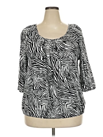 MICHAEL Michael Kors 3/4 Sleeve Blouse (view 1)