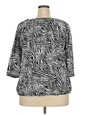 MICHAEL Michael Kors 3/4 Sleeve Blouse (view 2)