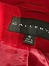 Gallery 100% Polyester Red Burgundy Coat Size 16 - photo 6