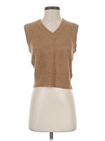 Madewell The Fineloft Shrunken Sweater Vest (view 1)