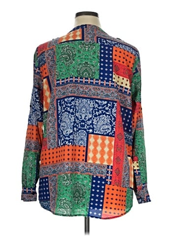 Calvin Klein Long Sleeve Button-Down Shirt (view 2)