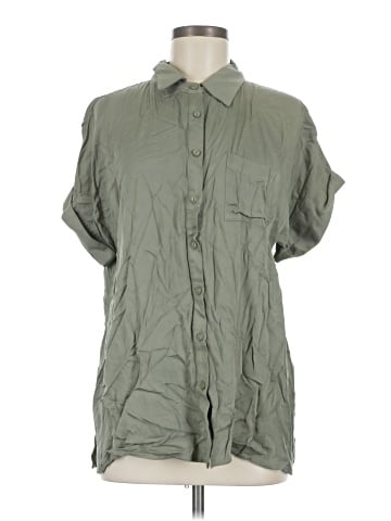 Lulus Short Sleeve Button-Down Shirt (view 1)