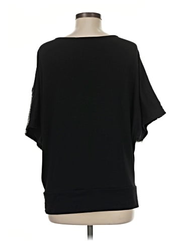 NY Collection Short Sleeve Blouse (view 2)